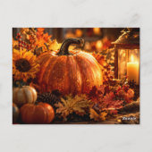 Prettig Thanksgiving Briefkaart (Achterkant)