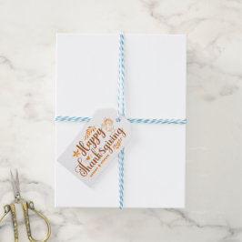 Prettig Thanksgiving Cadeaulabel