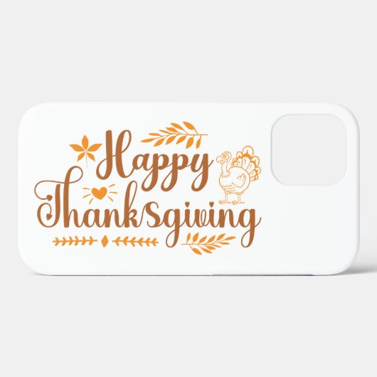 Prettig Thanksgiving Case-Mate iPhone Case (Achterkant (horizontaal))
