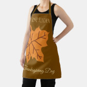 Prettig Thanksgiving-dag, herfst herfstseizoen, mo Schort (Insitu)