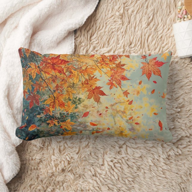 Prettig Thanksgiving-dag, herfst, modern Kussen (Deken)