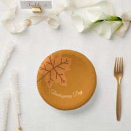 Prettig Thanksgiving-dag, herfst, modern  Papieren Kommen