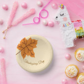 Prettig Thanksgiving-dag, herfst, modern Papieren Kommen (Feest)