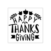 Prettig Thanksgiving-dag Rubberstempel (Afrduk)