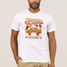 Prettig Thanksgiving Day-gezinsliefde
