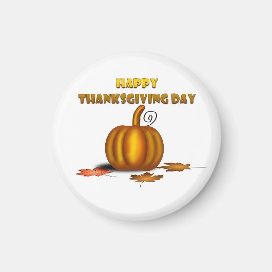 Prettig Thanksgiving Day Magneet (Voorkant)