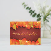 Prettig Thanksgiving, decoratief, Briefkaart (Staand voorkant)