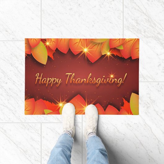Prettig Thanksgiving, decoratief, Deurmat (Binnen)