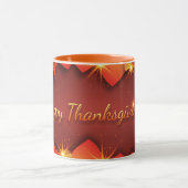 Prettig Thanksgiving, decoratief, Mok (Midden)