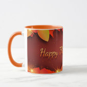 Prettig Thanksgiving, decoratief, Mok (Links)