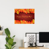 Prettig Thanksgiving, decoratief, Poster (Thuiskantoor)