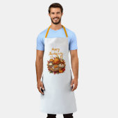 Prettig Thanksgiving-diner Schort (Gedragen)