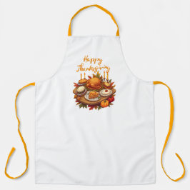 Prettig Thanksgiving-diner Schort
