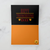 Prettig Thanksgiving Feestdagen Kaart (Binnen)
