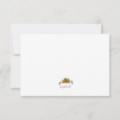 Prettig Thanksgiving fotokaart Kaart (Achterkant)