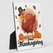 Prettig Thanksgiving Fotoplaat (Zijkant)