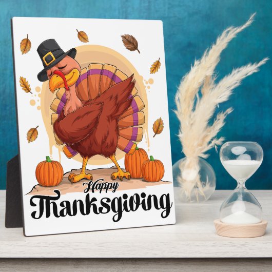 Prettig Thanksgiving Fotoplaat (Zijkant)