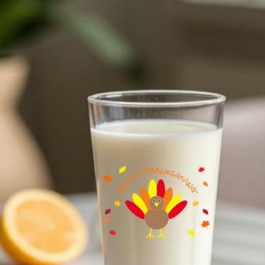 Prettig Thanksgiving Glas