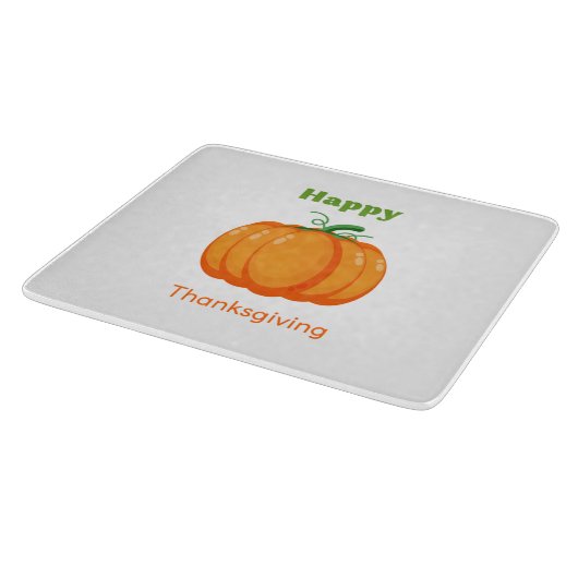 Prettig Thanksgiving grote pompoen Snijplank (Hoek)