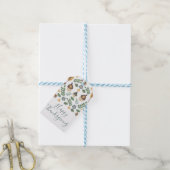 Prettig Thanksgiving Herfst Folks Cadeaulabel (Met Touw)
