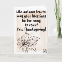 Prettig Thanksgiving Herfstbladeren