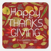 Prettig Thanksgiving Herfstbladeren Roest Rood Bou