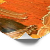 Prettig Thanksgiving, herfstkleuren, Perfect Poster (Hoek)