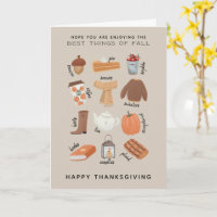 Prettig Thanksgiving, het beste van de herfst