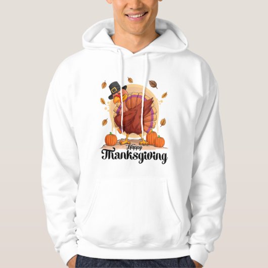 Prettig Thanksgiving Hoodie (Voorkant)