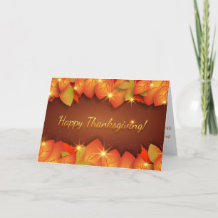 Prettig Thanksgiving - Ik ben dankbaar Kaart