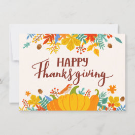 Prettig Thanksgiving Kaart
