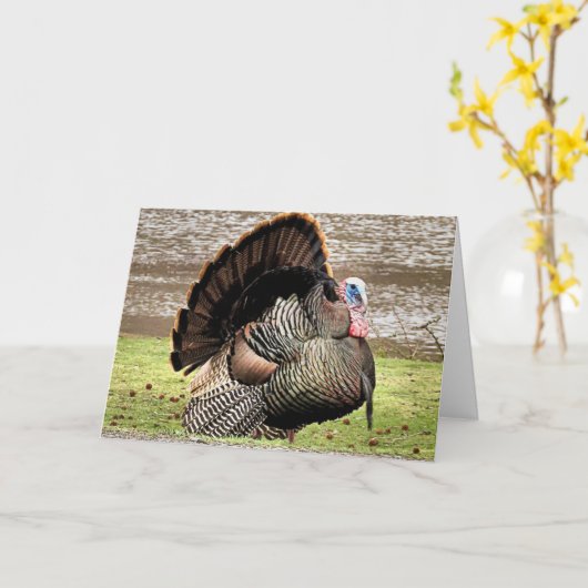 Prettig Thanksgiving Kaart (Gele Bloem)