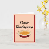 Prettig Thanksgiving Kaart (Gele Bloem)