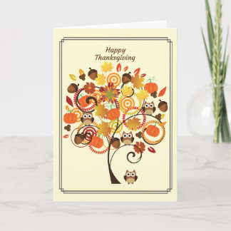 Prettig Thanksgiving Kaart
