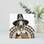 Prettig Thanksgiving Kaart (Staand voorkant)