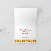Prettig Thanksgiving Kaart (Binnen)