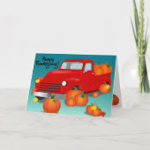 Prettig Thanksgiving Kaart (Voorkant)