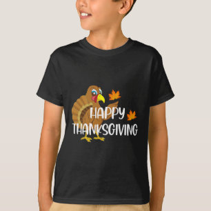 Prettig Thanksgiving Kalkoen Grappig Herfst Vakant T-shirt