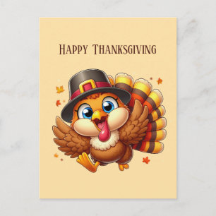 Prettig Thanksgiving kalkoen liefhebbers  Feestdagenkaart