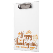 Prettig Thanksgiving Klembord (Links)