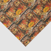 "Prettig Thanksgiving", Kleuren van de herfst Tissuepapier (Detail)