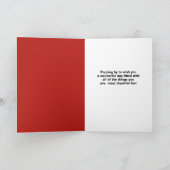 Prettig Thanksgiving Knuffelig Eekhoorn in Hoed Feestdagen Kaart (Binnen)