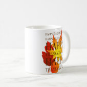 Prettig Thanksgiving Koffiemok (Voorkant rechts)