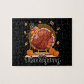 Prettig Thanksgiving Legpuzzel (Horizontaal)