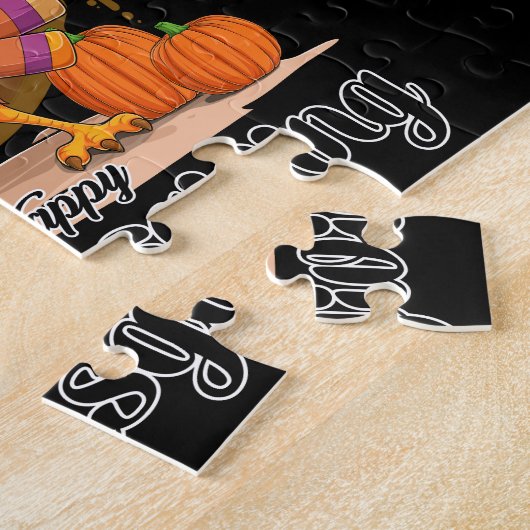 Prettig Thanksgiving Legpuzzel (Zijkant)
