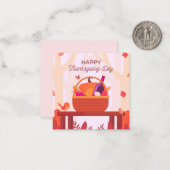 Prettig Thanksgiving Notitiekaartje (Voorkant / Achterkant in situ)