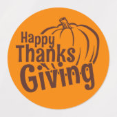 Prettig Thanksgiving – Oogst Design Labels (Design 2)