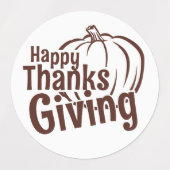 Prettig Thanksgiving – Oogst Design Labels (Design 1)