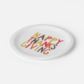 Prettig Thanksgiving! Papieren bord (Gekanteld)