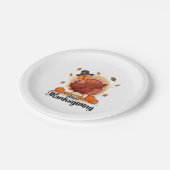 Prettig Thanksgiving  Papieren Bordje (Gekanteld)